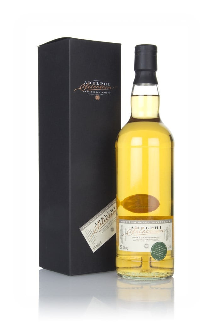 Glen Moray 10 Year Old 2008 (Adelphi) 70cl