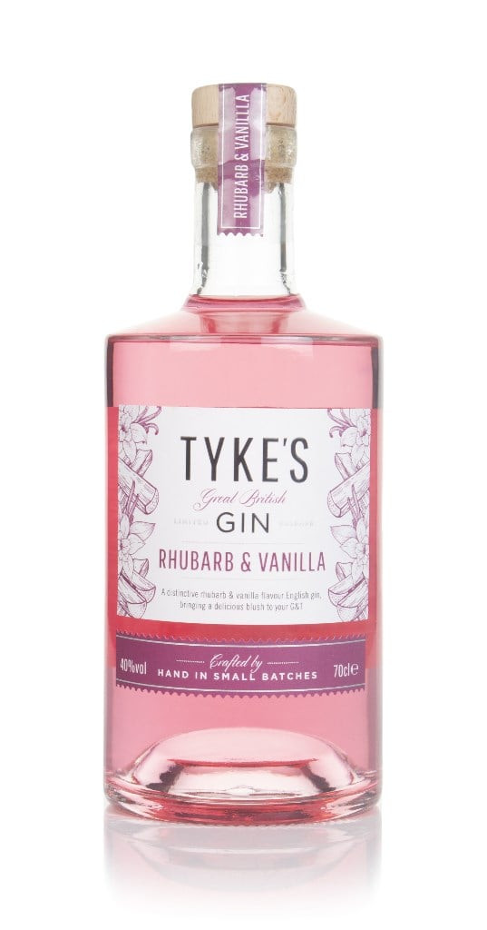 Tyke's Rhubarb & Vanilla Gin 70cl