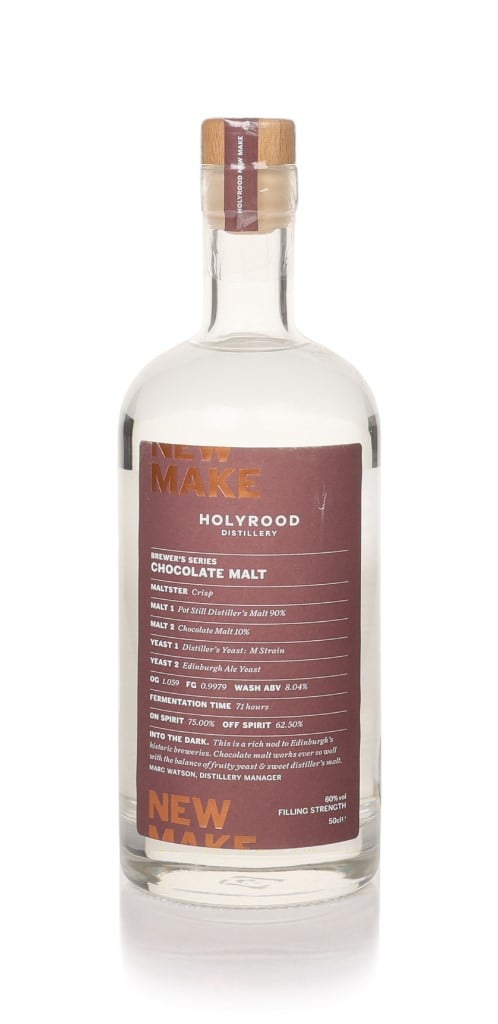 Holyrood New Make Spirit - Chocolate Malt 50cl