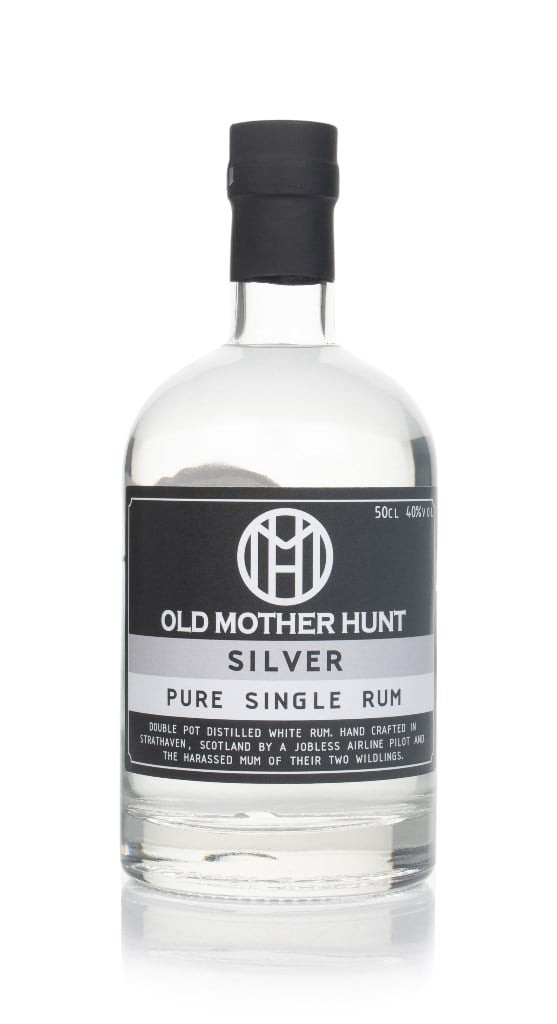 Old Mother Hunt Silver Rum 50cl