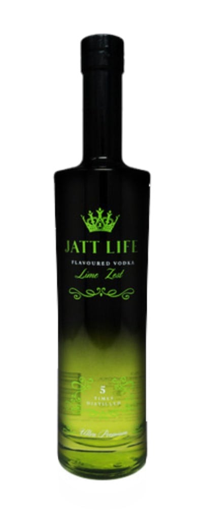 Jatt Life Lime Zest Vodka 70cl