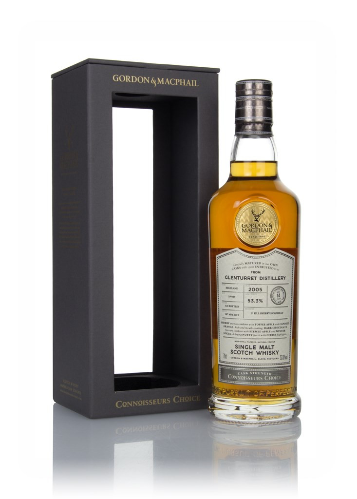 Glenturret 14 Year Old 2005 (batch 19/039) - Connoisseurs Choice (Gordon & MacPhail) 70cl