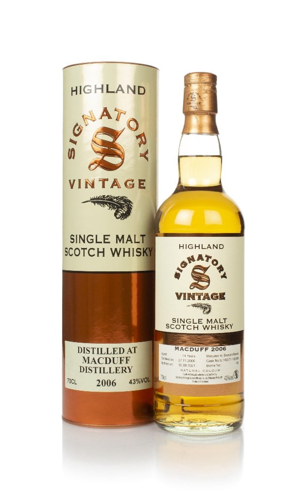 Macduff 14 Year Old 2006 (casks 102377 & 102389) - Signatory 70cl