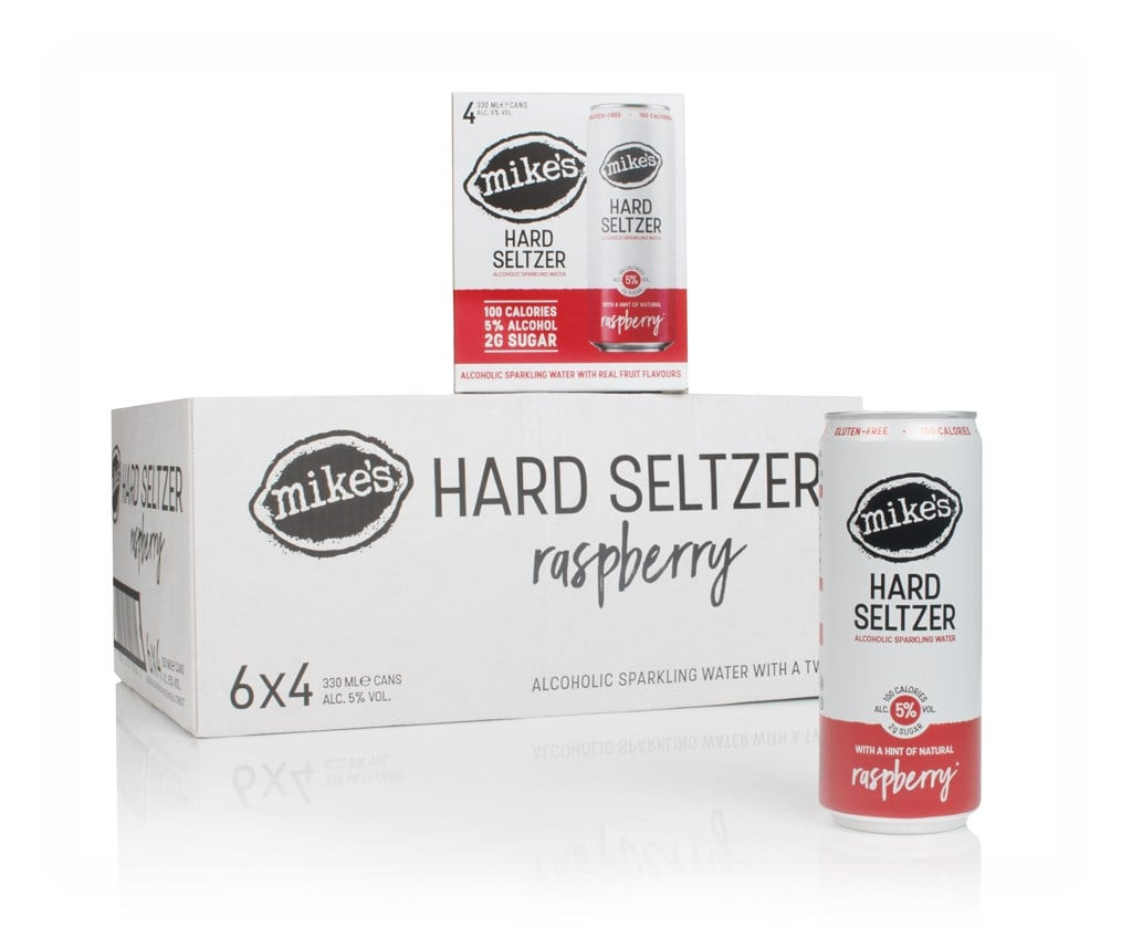 Mike's Hard Seltzer Raspberry (24 x 330ml) 792cl