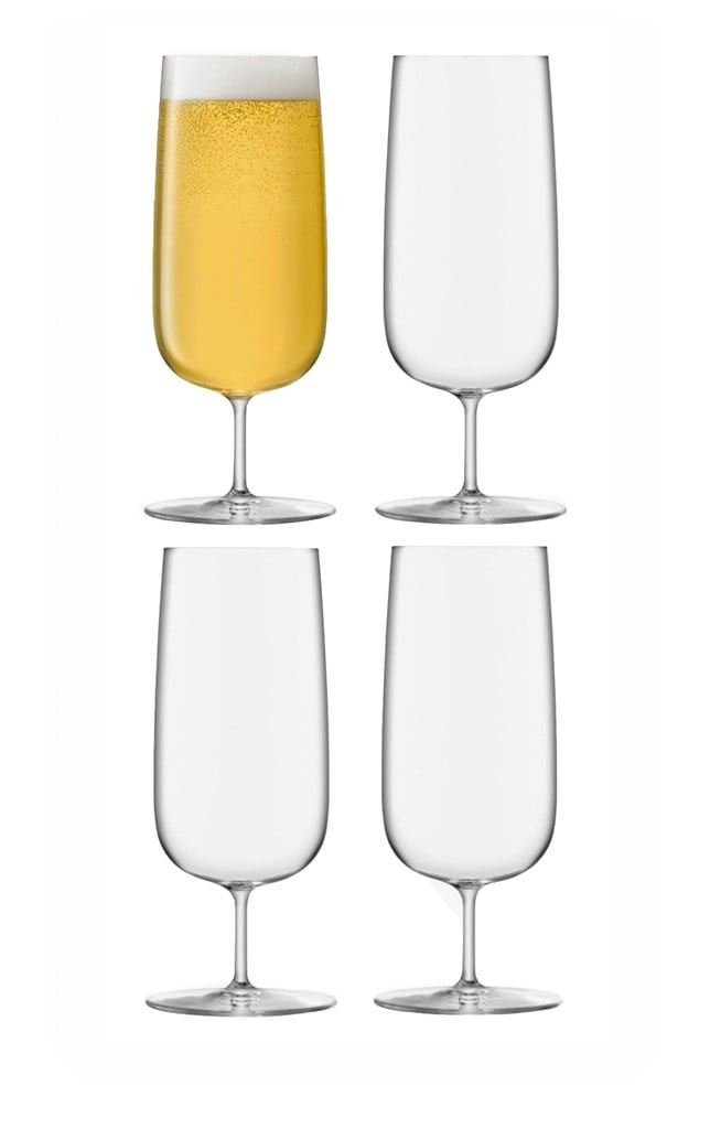 LSA Borough Pilsner Glasses (Set of Four)