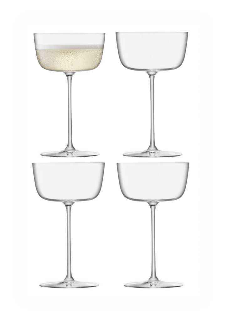 LSA Borough Cocktail Saucers (Set of Four)