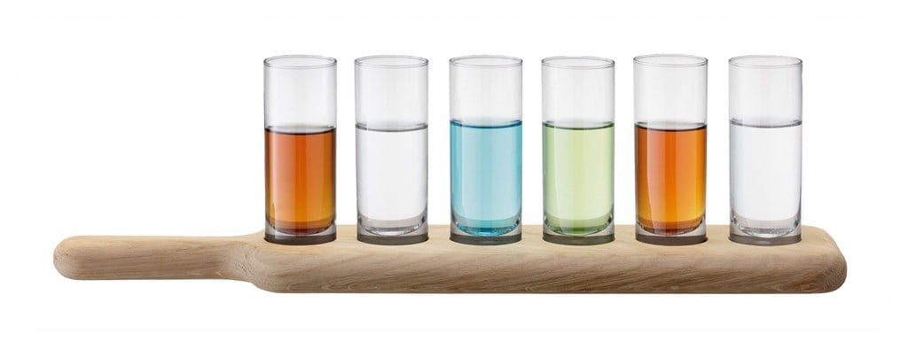 LSA Vodka Set & Oak Paddle
