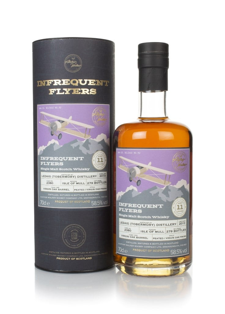 Ledaig 11 Year Old 2010 (cask 2380) - Infrequent Flyers (Alistair Walker) 70cl