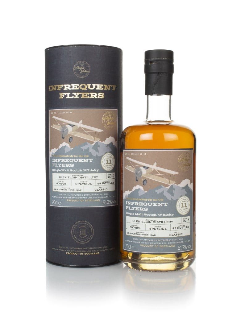 Glen Elgin 11 Year Old 2010 (cask 800999) - Infrequent Flyers (Alistair Walker) 70cl