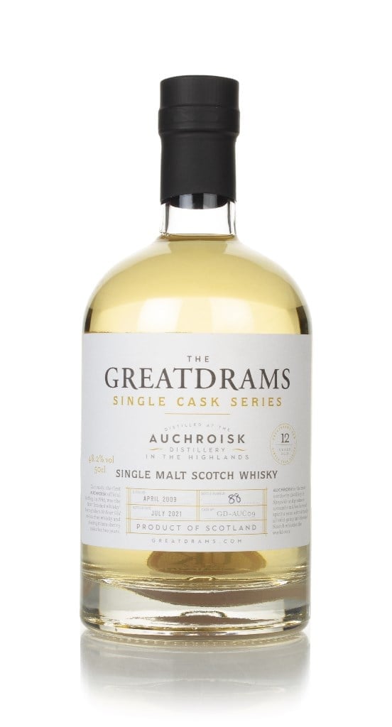 Auchroisk 12 Year Old 2009 (cask GD-AUC09) - Single Cask Series (GreatDrams) 50cl