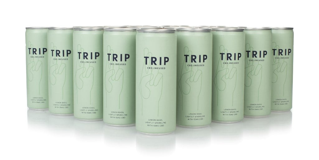 TRIP Lemon Basil CBD Drink (24 x 250ml) 600cl