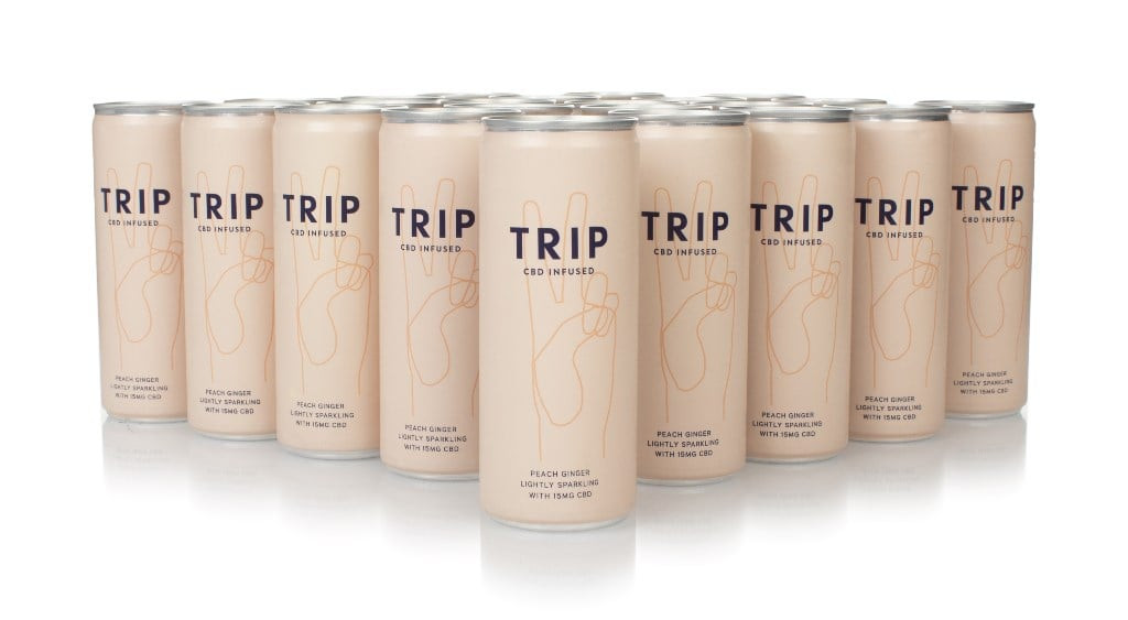 TRIP Peach Ginger CBD Drink (24 x 250ml) 600cl