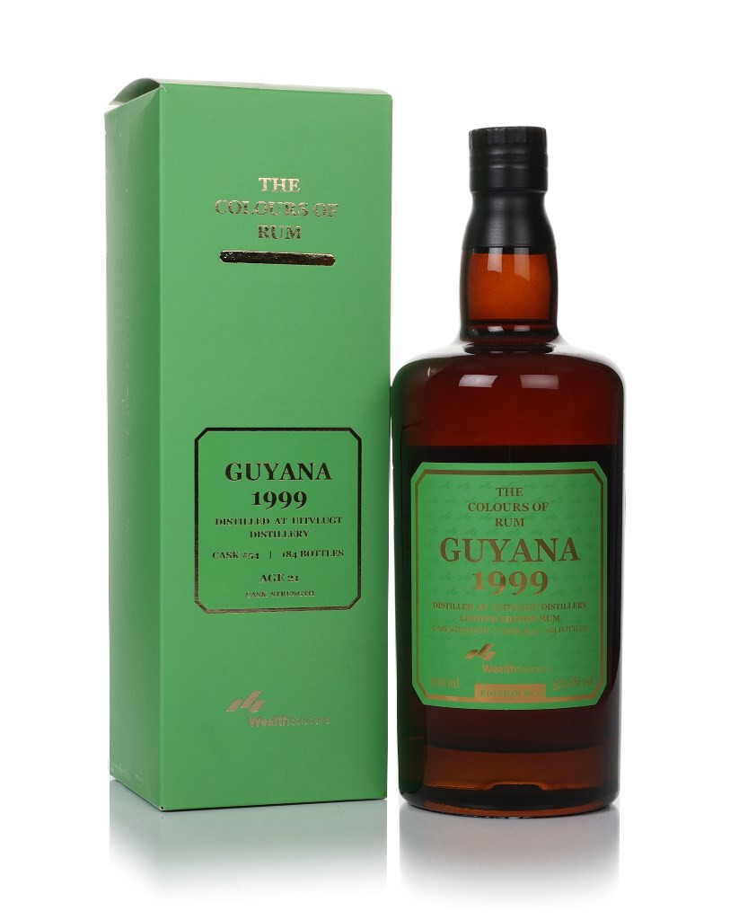 Uitvlugt 21 Year Old 1999 Guyana Edition No. 1 - The Colours of Rum (Wealth Solutions) 70cl