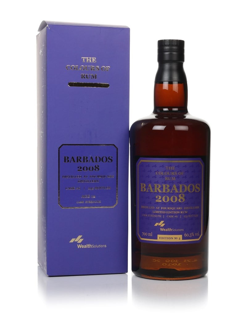 Foursquare 12 Year Old 2008 Barbados Edition No. 5 - The Colours of Rum (Wealth Solutions) 70cl