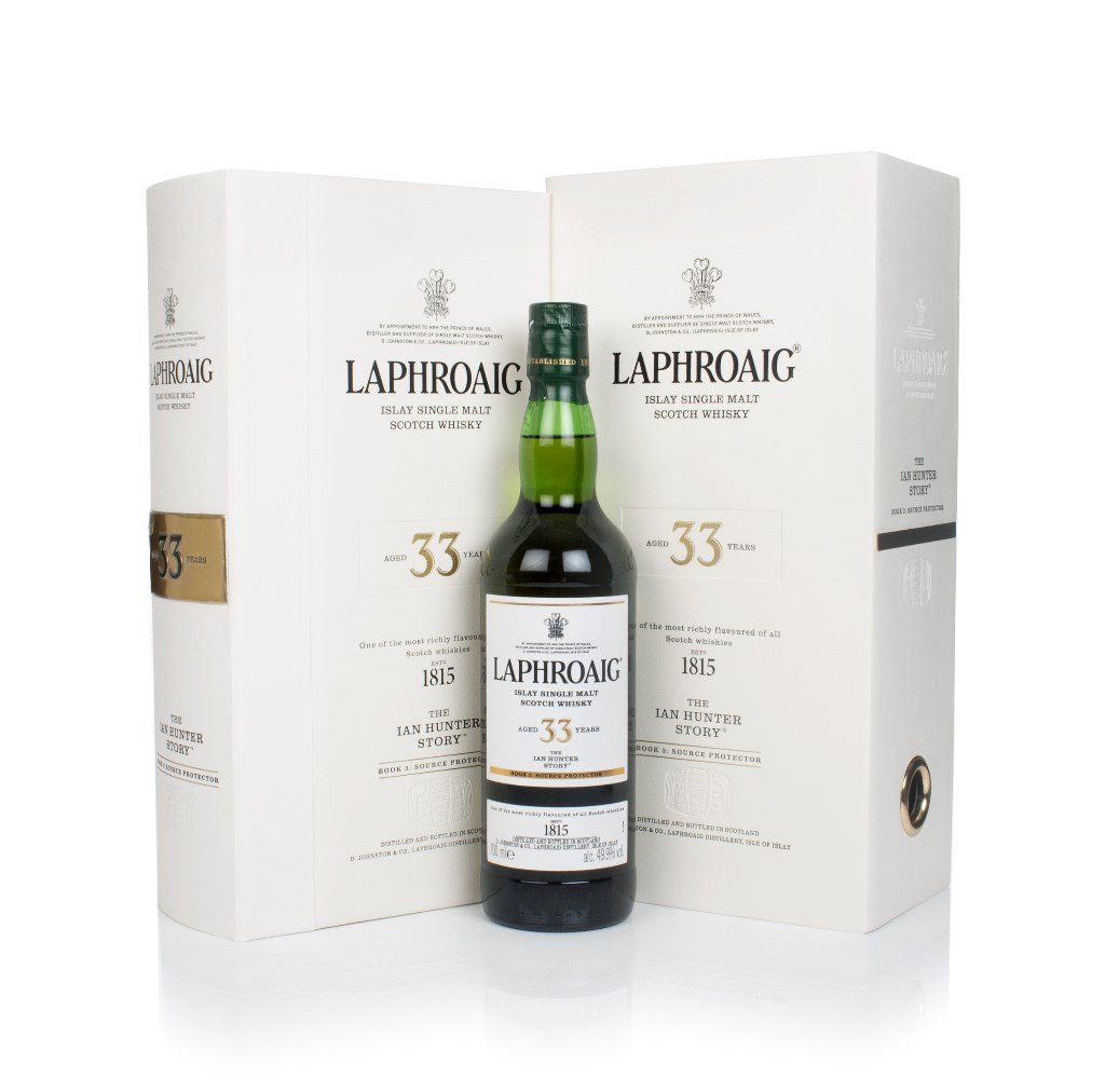 Laphroaig 33 Year Old - The Ian Hunter Story Book 3: Source Protector 70cl
