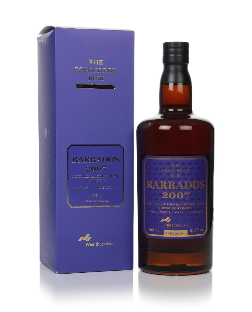 Foursquare 13 Year Old 2007 Barbados Edition No. 1 - The Colours of Rum (Wealth Solutions) 70cl