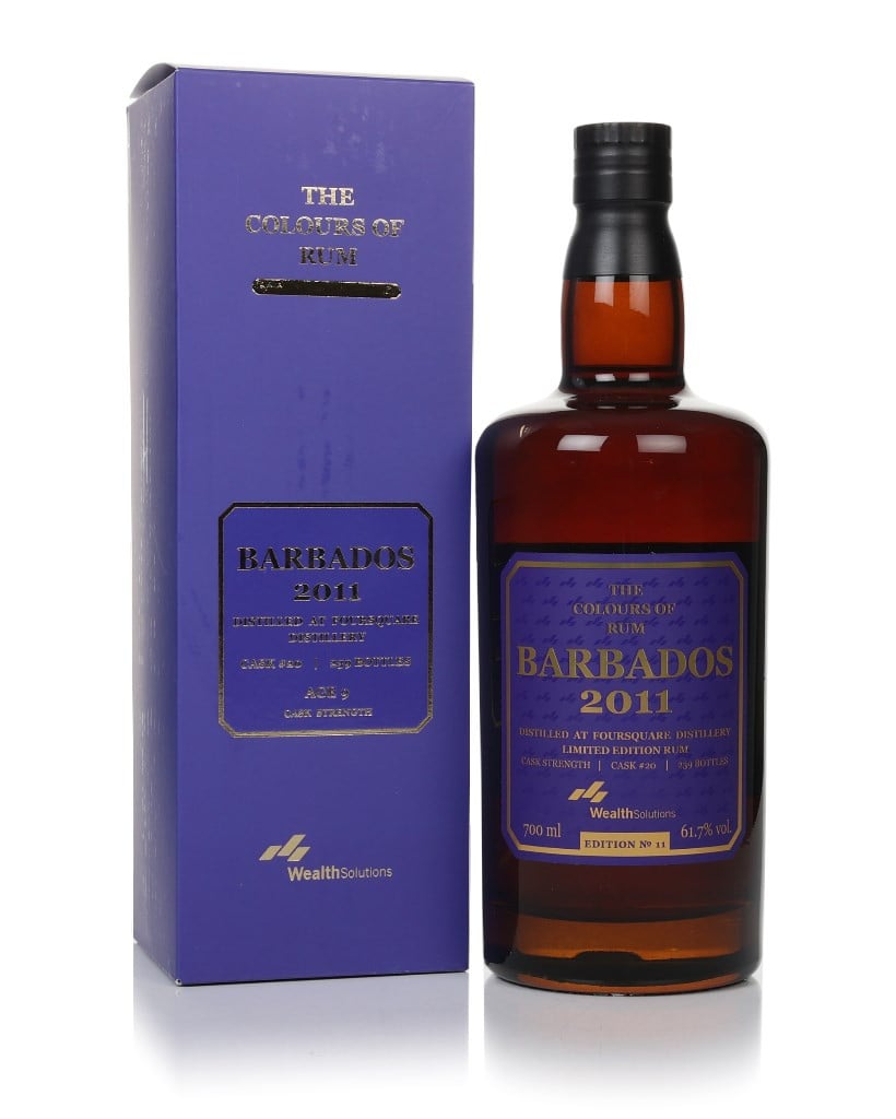 Foursquare 9 Year Old 2011 Barbados Edition No. 11 - The Colours of Rum (Wealth Solutions) 70cl
