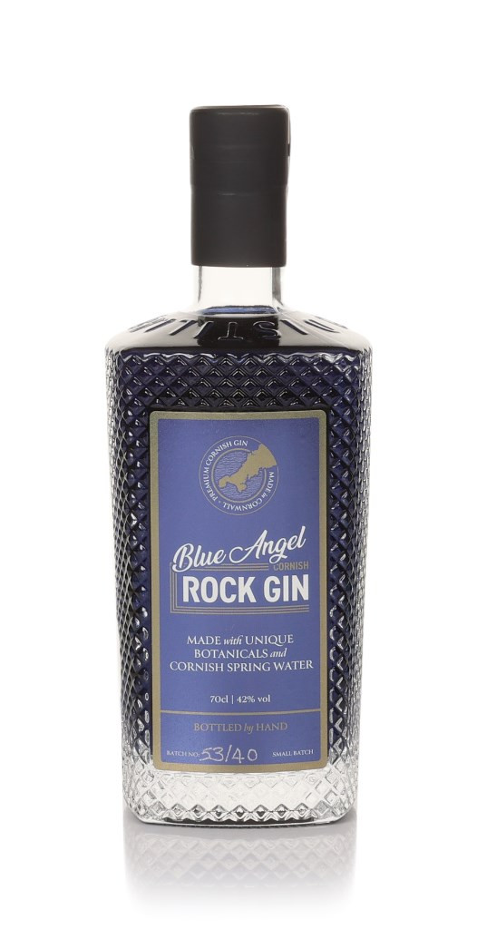 Cornish Rock Blue Angel Gin 70cl