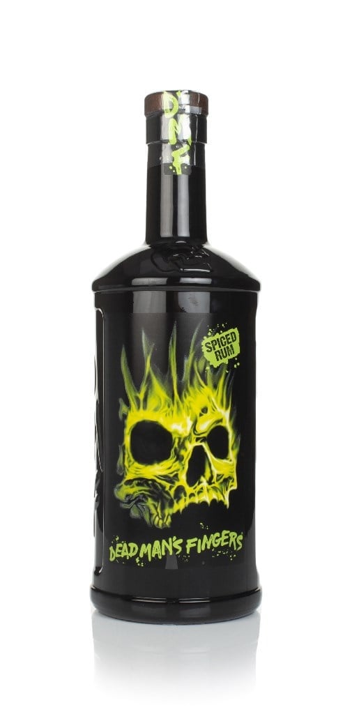 Dead Man's Fingers Spiced Rum - Flaming Mask (1.75L) 175cl