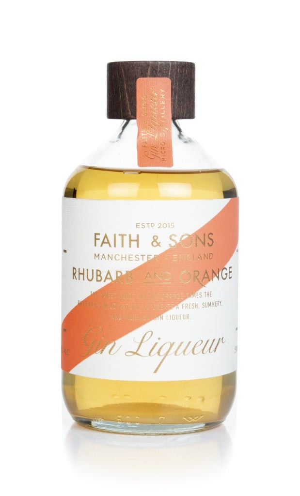 Faith & Sons Rhubarb and Orange Gin Liqueur 50cl