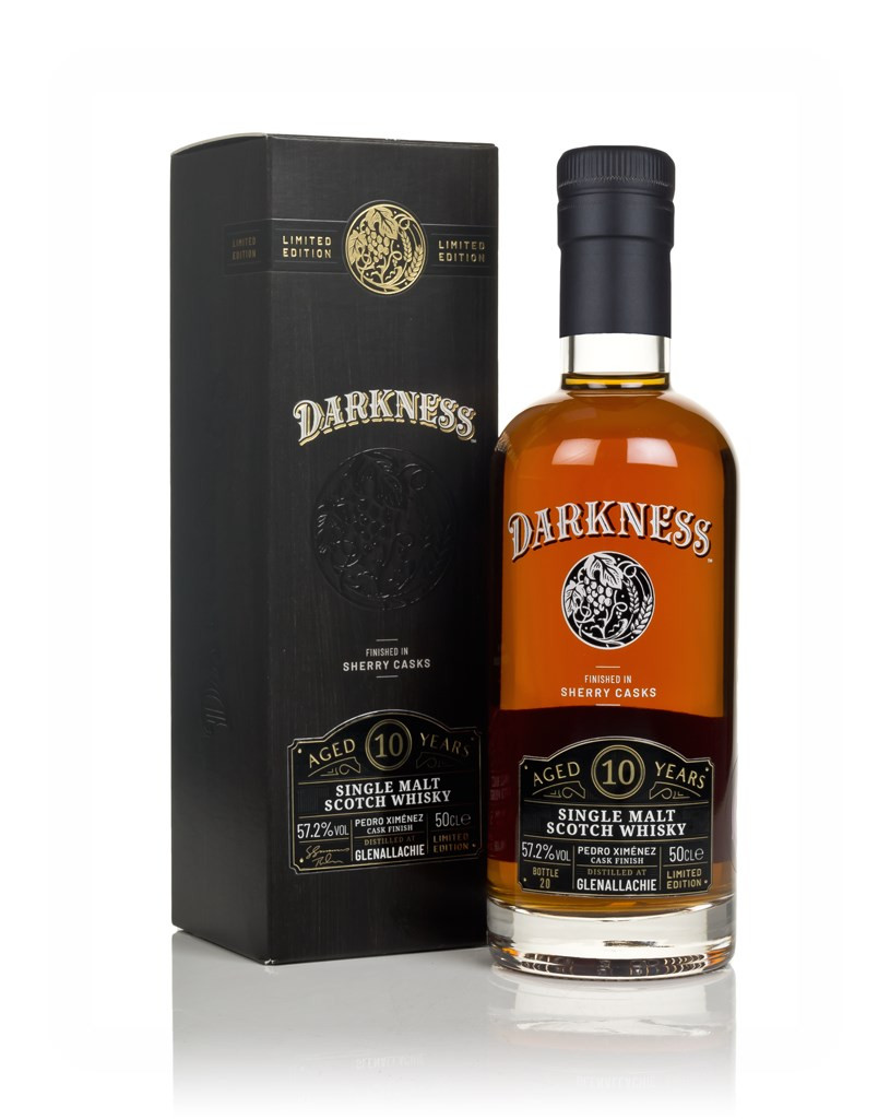 GlenAllachie 10 Year Old Pedro Ximénez Cask Finish (Darkness) 50cl