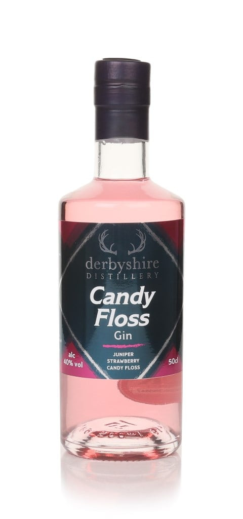 Derbyshire Distillery Strawberry Candy Floss Gin 50cl