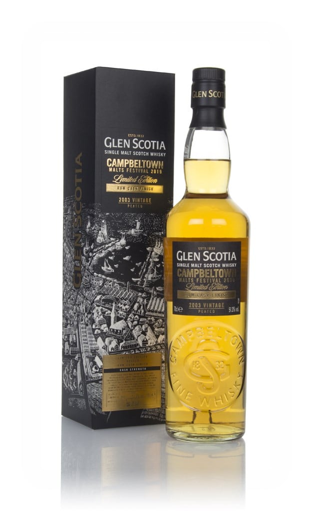 Glen Scotia 2003 (Peated Rum Cask Finish) - Campbeltown Malts Festival 2019 70cl