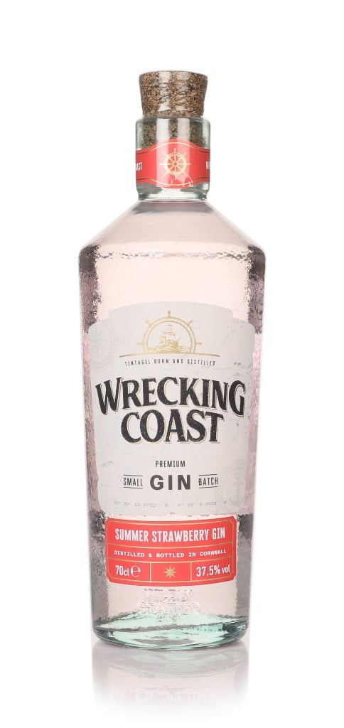 The Wrecking Coast Strawberry Gin 70cl