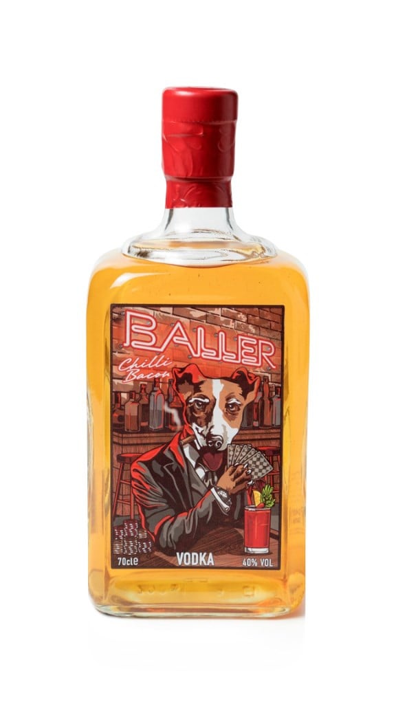 Baller Chilli Bacon Vodka 70cl