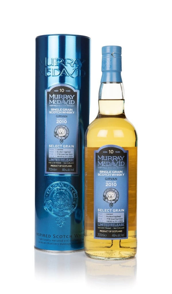 Girvan 10 Year Old 2010 - Select Grain (Murray McDavid) 70cl