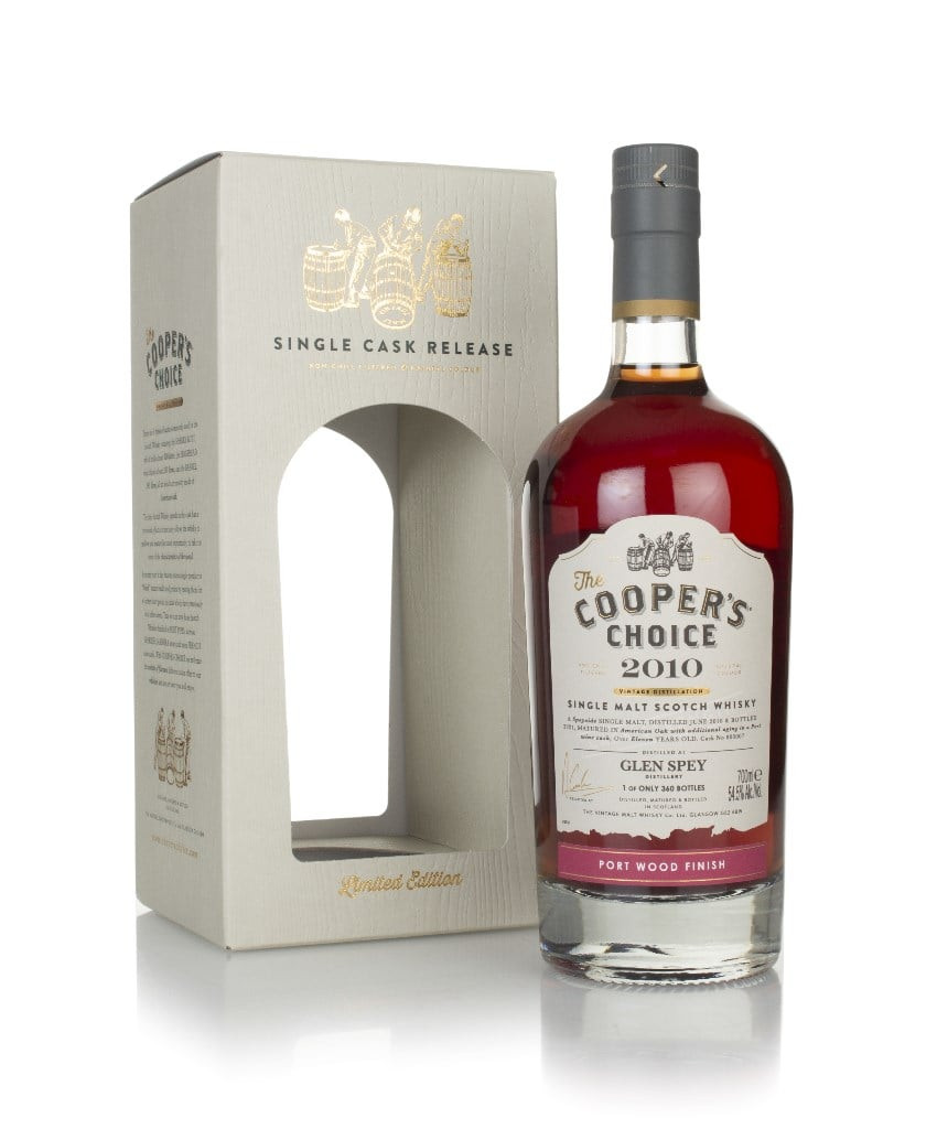 Glen Spey 11 Year Old 2010 (cask 803007) - The Cooper's Choice (The Vintage Malt Whisky Co.) 70cl