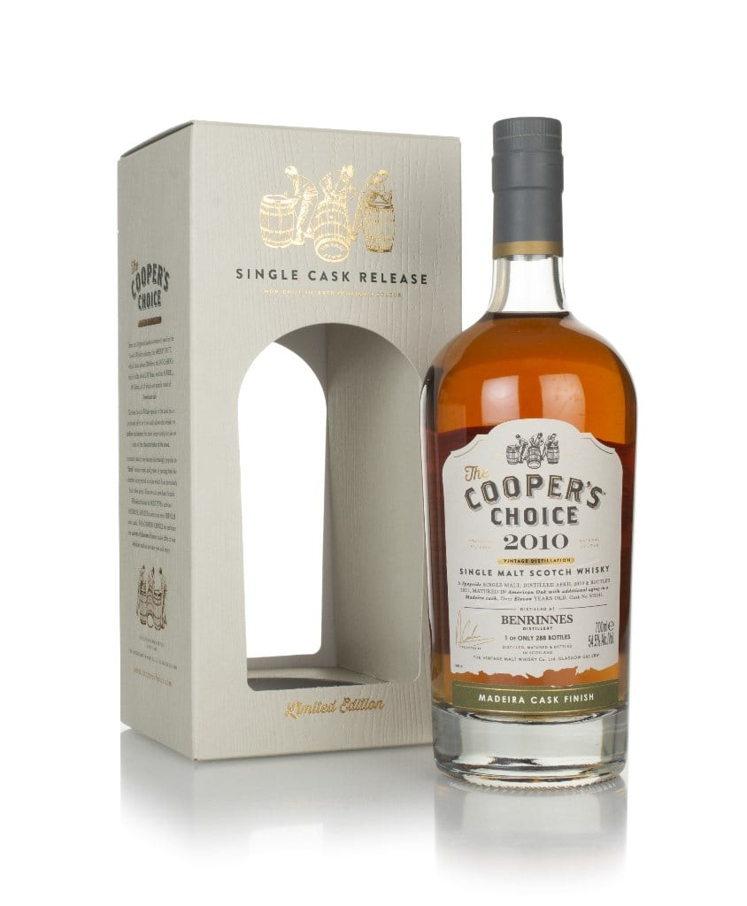 Benrinnes 11 Year Old 2010 (cask 303341) - The Cooper's Choice (The Vintage Malt Whisky Co.) 70cl