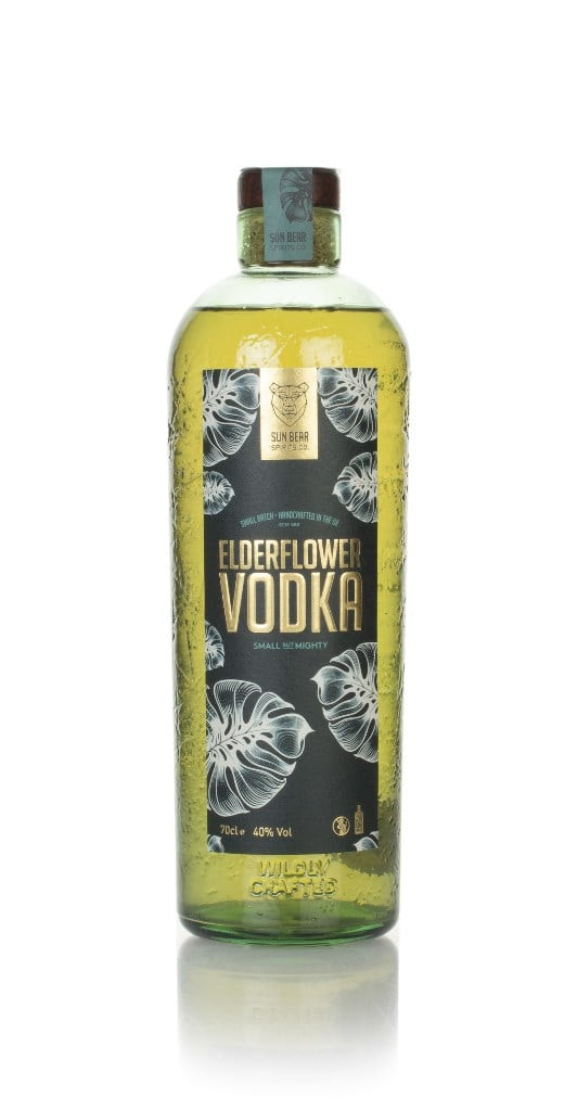 SunBear Elderflower Vodka 70cl
