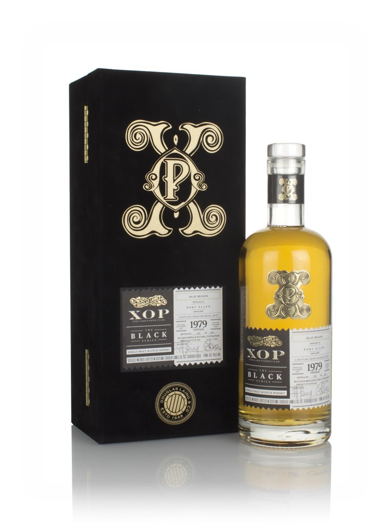 Port Ellen 40 Year Old 1979 - Xtra Old Particular The Black Series (Douglas Laing) 70cl