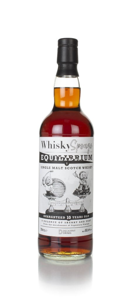 Edradour 10 Year Old - Equilibrium One (Whisky Sponge & Decadent Drinks) 70cl