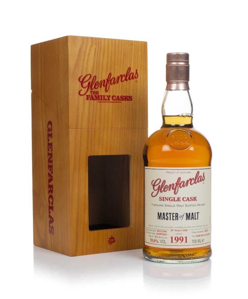 Glenfarclas 29 Year Old 1991 (cask 10225) - Family Cask - Master of Malt Exclusive 70cl