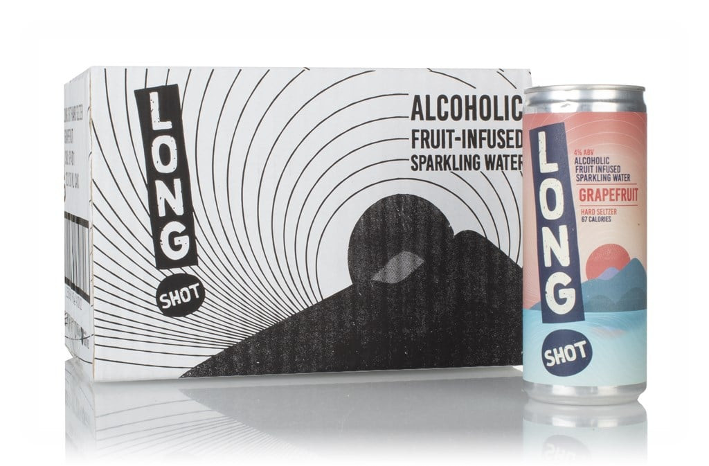 Long Shot Grapefruit Hard Seltzer (12 x 250ml) 300cl