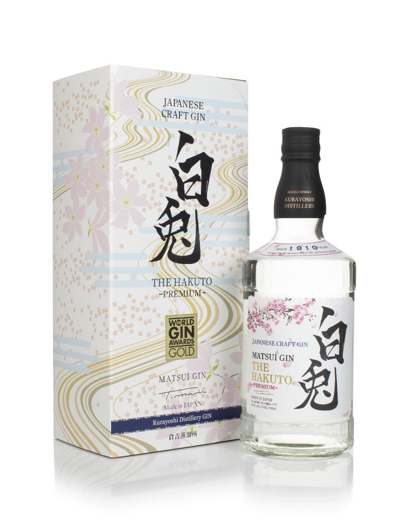 The Hakuto Premium Matsui Gin 70cl