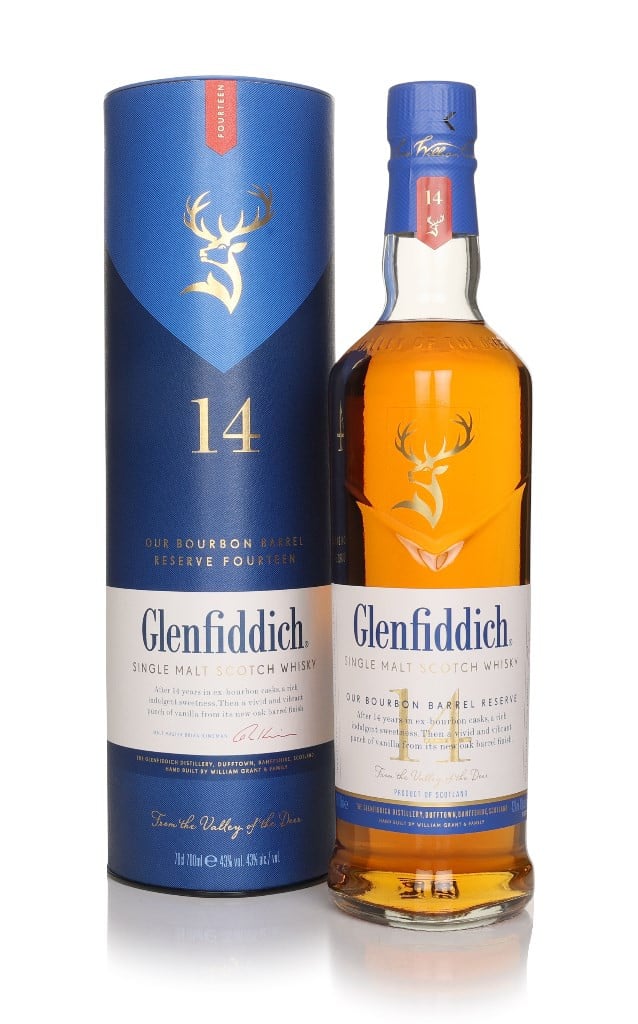 Glenfiddich 14 Year Old - Bourbon Barrel Reserve 70cl