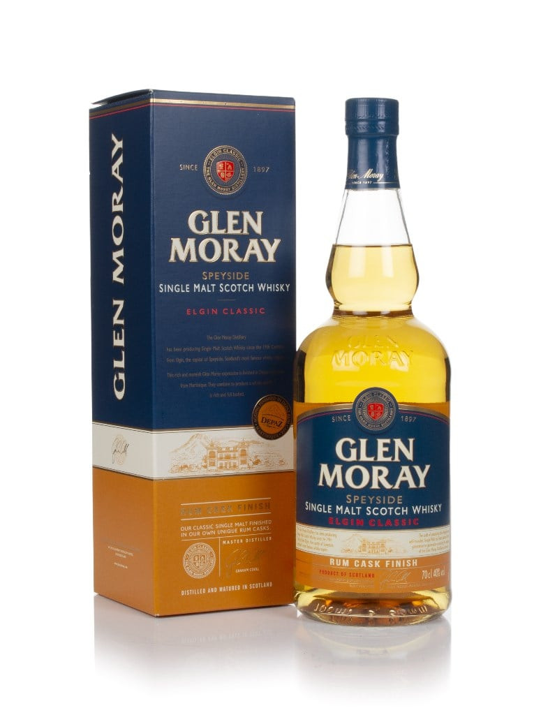 Glen Moray Depaz Rum Cask Finish - Elgin Classic 70cl