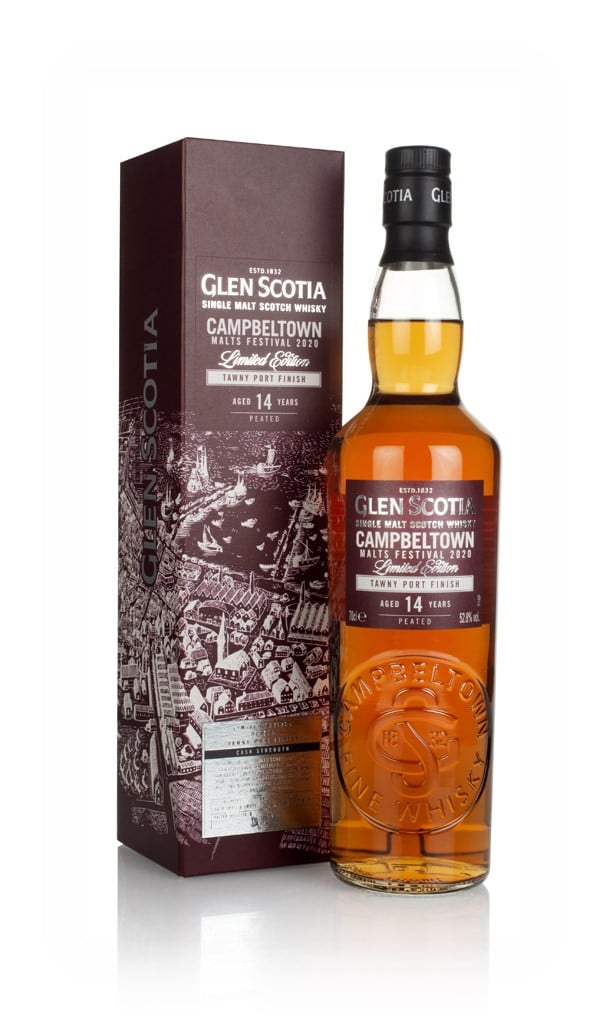 Glen Scotia 14 Year Old (Peated Tawny Port Finish) - Campbeltown Malts Festival 2020 70cl
