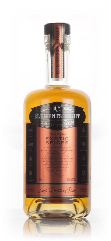Elements 8 Spiced Rum 70cl