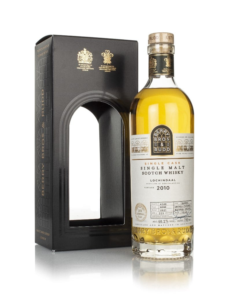 Lochindaal 10 Year Old 2010 (cask 4348) - Berry Bros. & Rudd 70cl