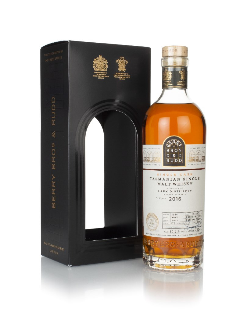 Lark 2016 (bottled 2021) (cask 1244) - Berry Bros. & Rudd 70cl
