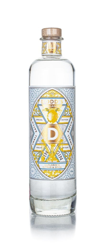 Dodd's Explorer's Citrus & Spice Organic Gin 50cl