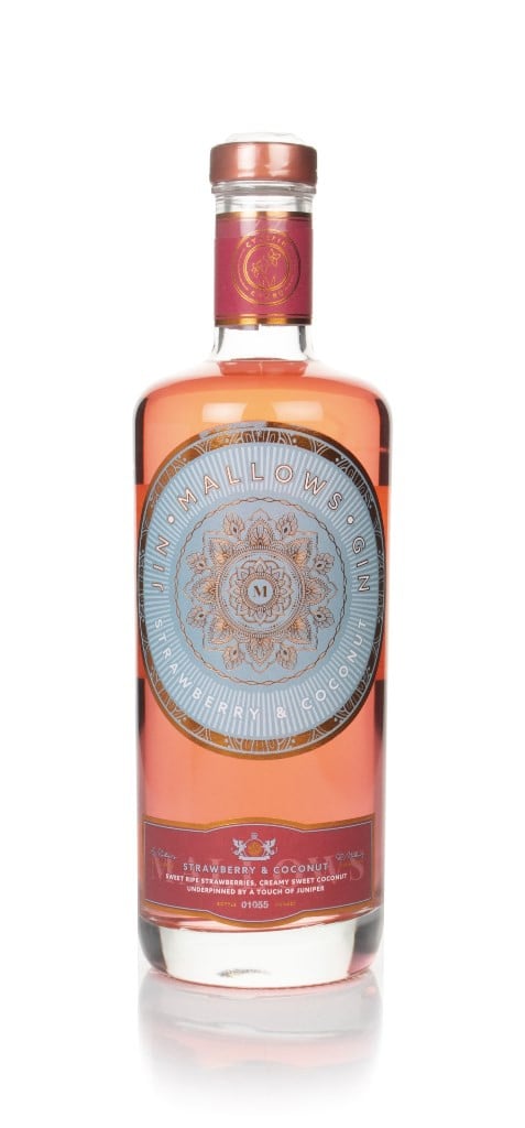 Mallows Strawberry & Coconut Gin 70cl
