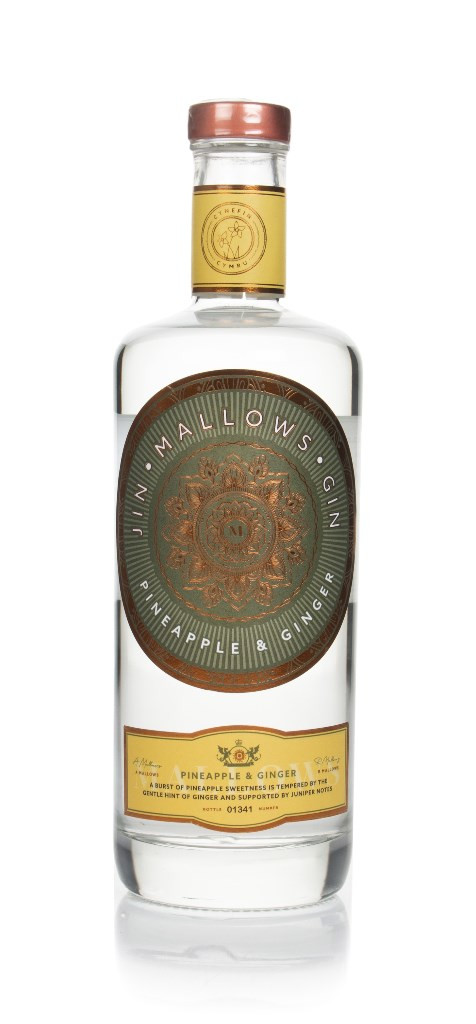 Mallows Pineapple & Ginger Gin 70cl