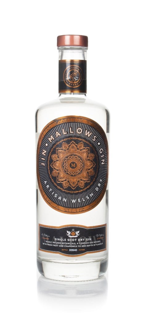 Mallows Welsh Dry Gin 70cl