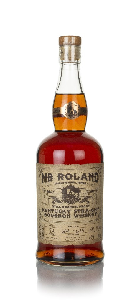 MB Roland Straight Bourbon (54.6%) 70cl