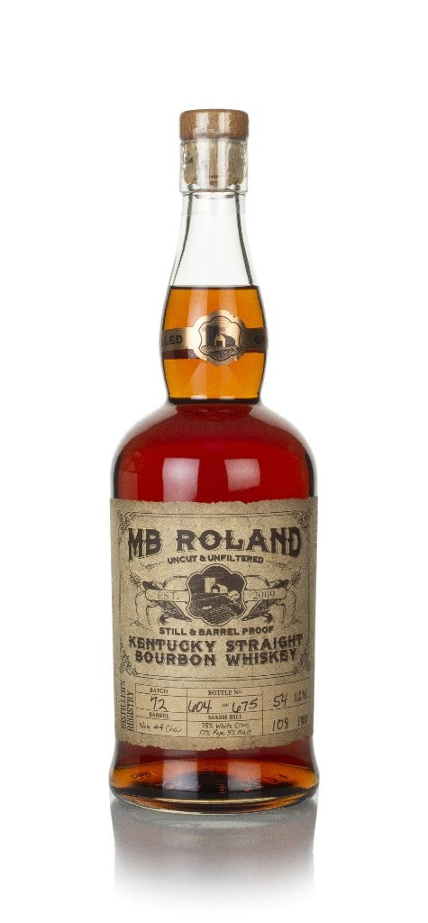 MB Roland Straight Bourbon (54.6%) 70cl